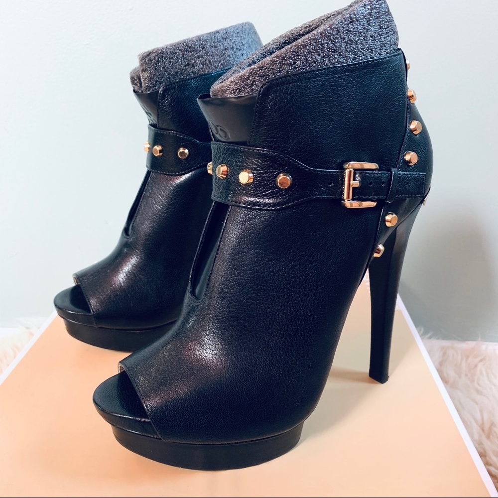 🎉HP🎉 MICHAEL KORS “Ailee” Open Toe Stiletto Bootie 8M - Picture 3 of 8